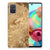 Samsung Galaxy A71 TPU Siliconen Hoesje Marmer Creme