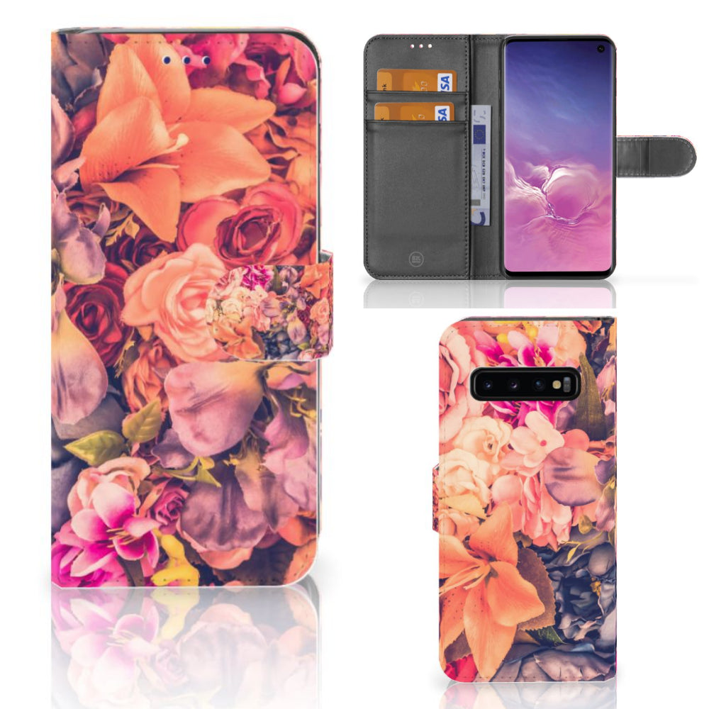 Samsung Galaxy S10 Hoesje Bosje Bloemen