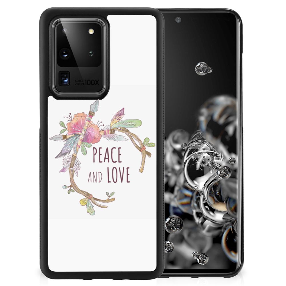 Samsung Galaxy S20 Ultra Bumper Hoesje Boho Text B2C Telecom