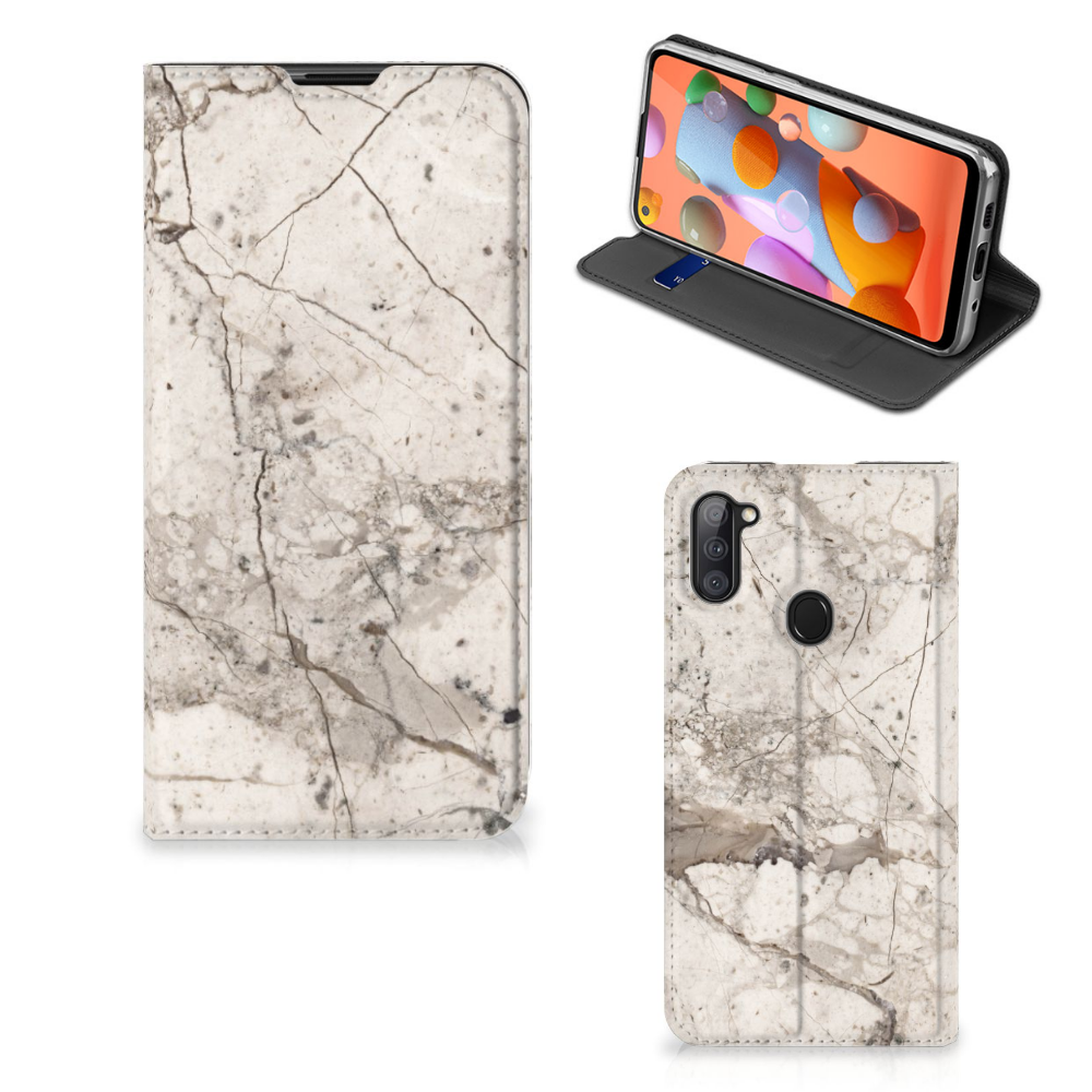 Samsung Galaxy M11 | A11 Standcase Marmer Beige - B2C Telecom