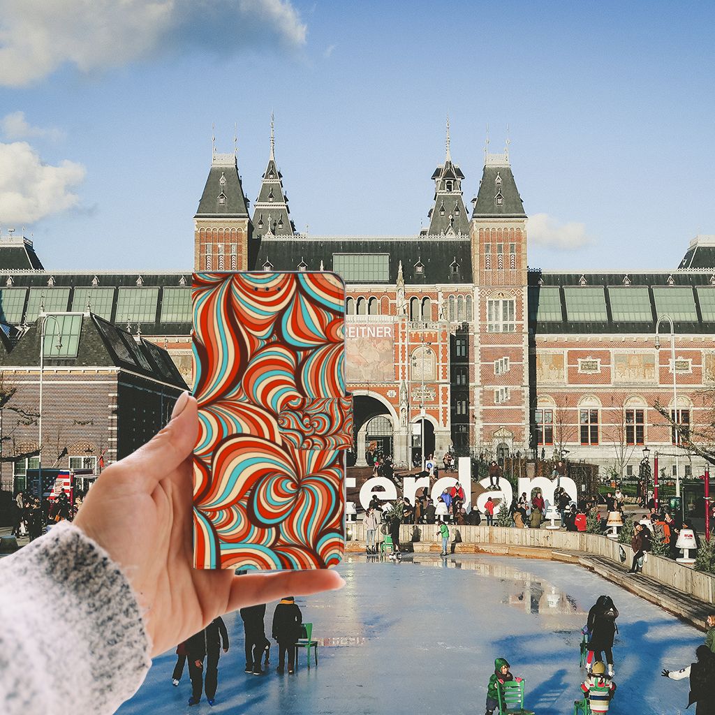 Huawei P10 Lite Hoesje Retro