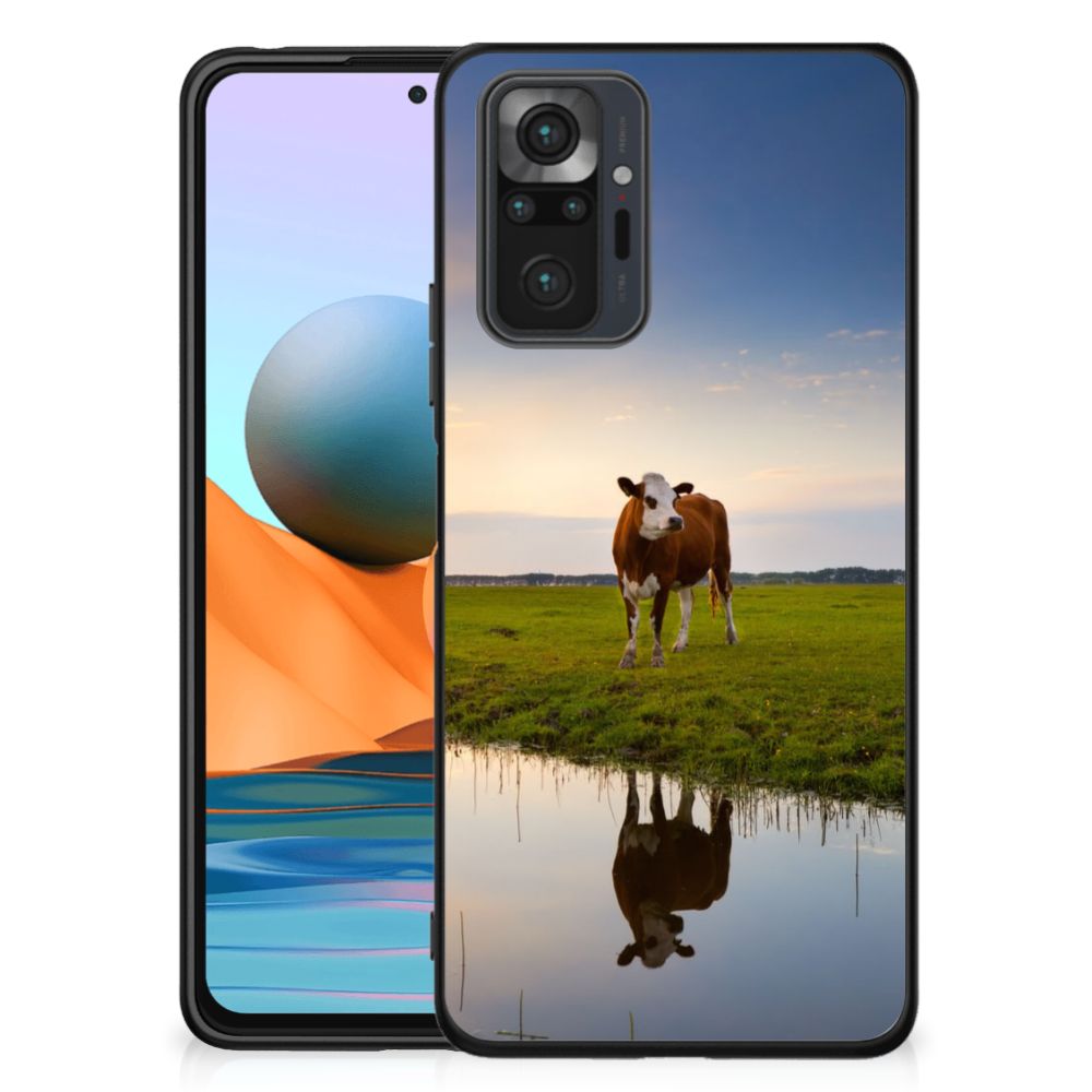 Xiaomi Redmi Note 10 Pro Dierenprint Telefoonhoesje Koe