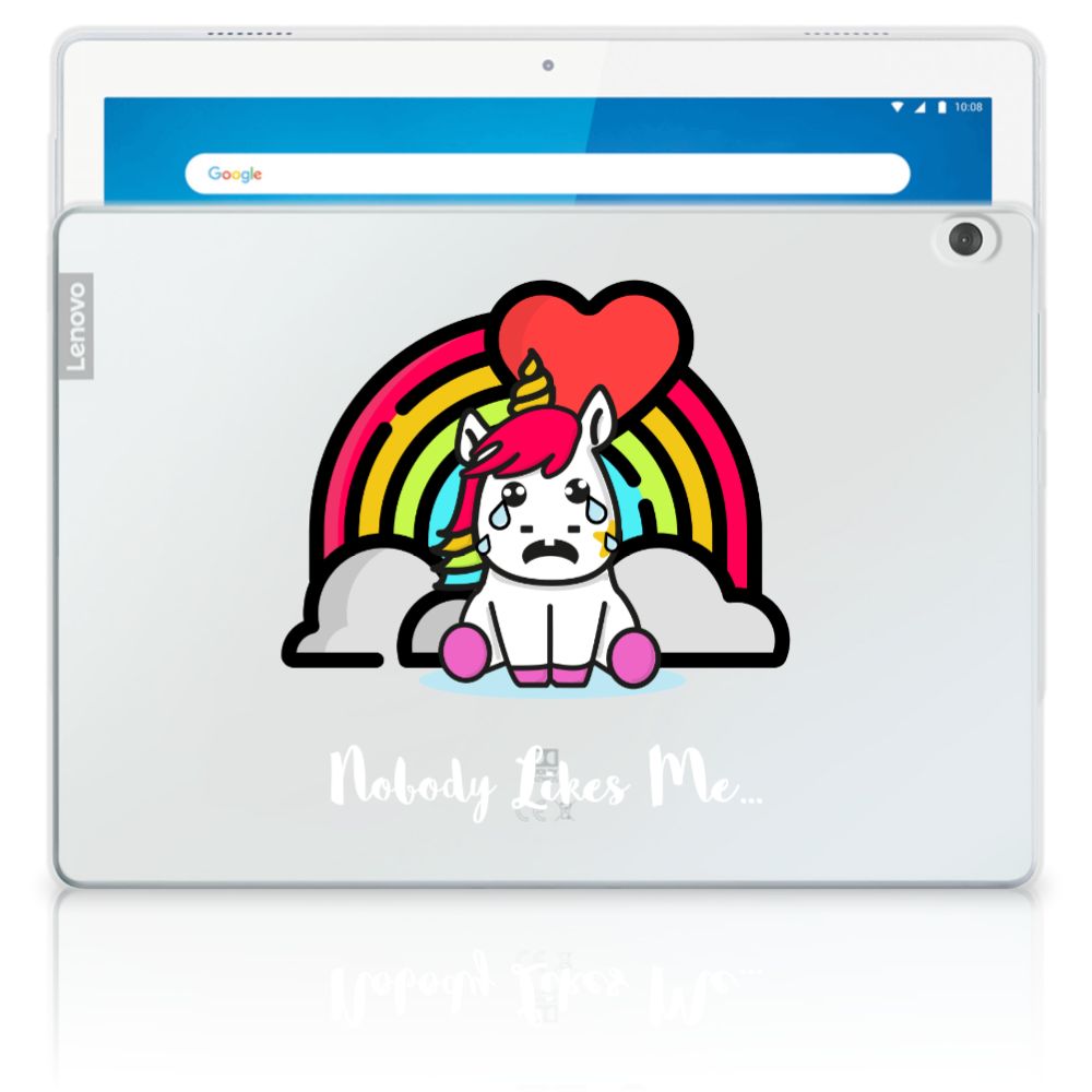 Lenovo Tab M10 Tablet Back Cover Unicorn Nobody