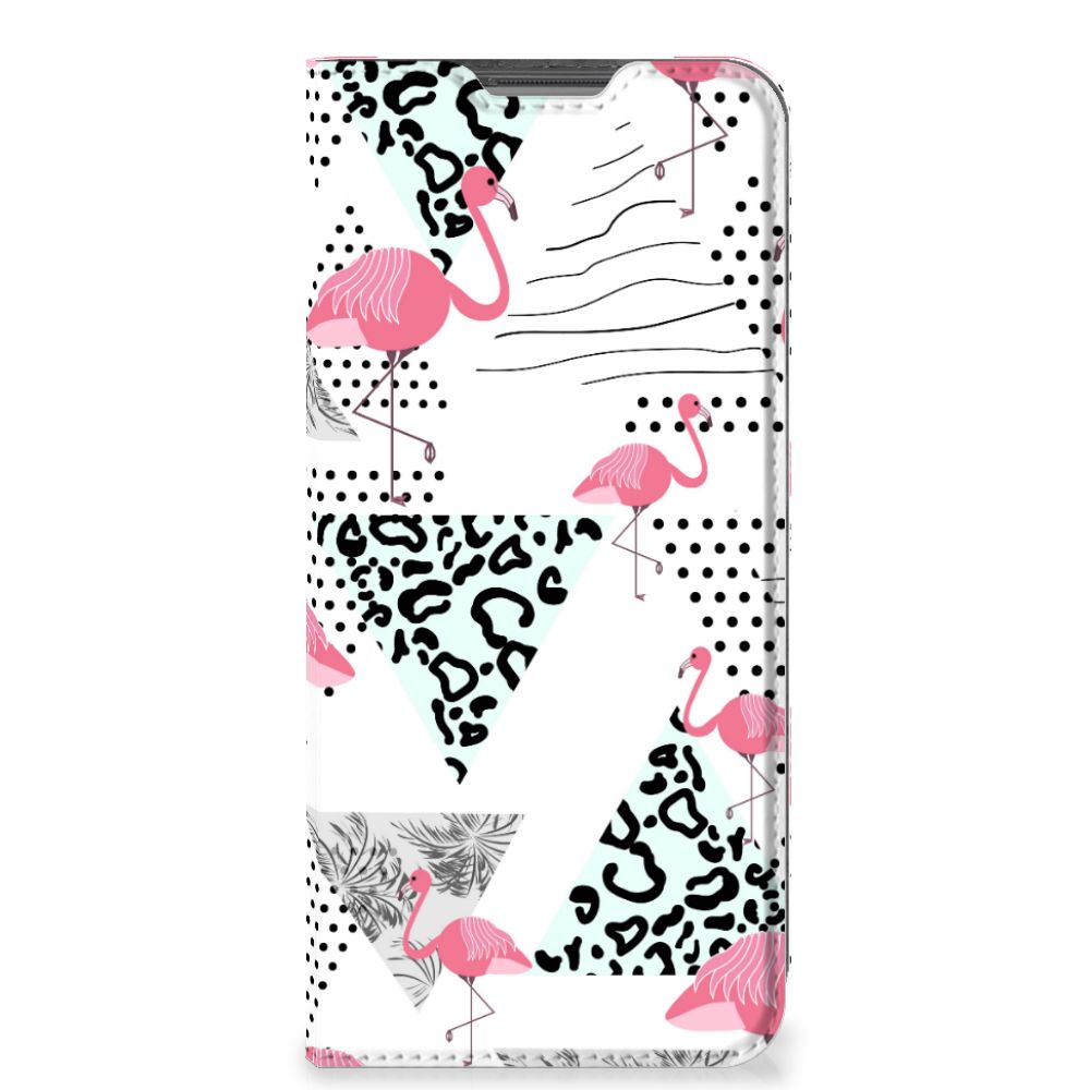 OPPO A96 | A76 Hoesje maken Flamingo Triangle - B2C Telecom