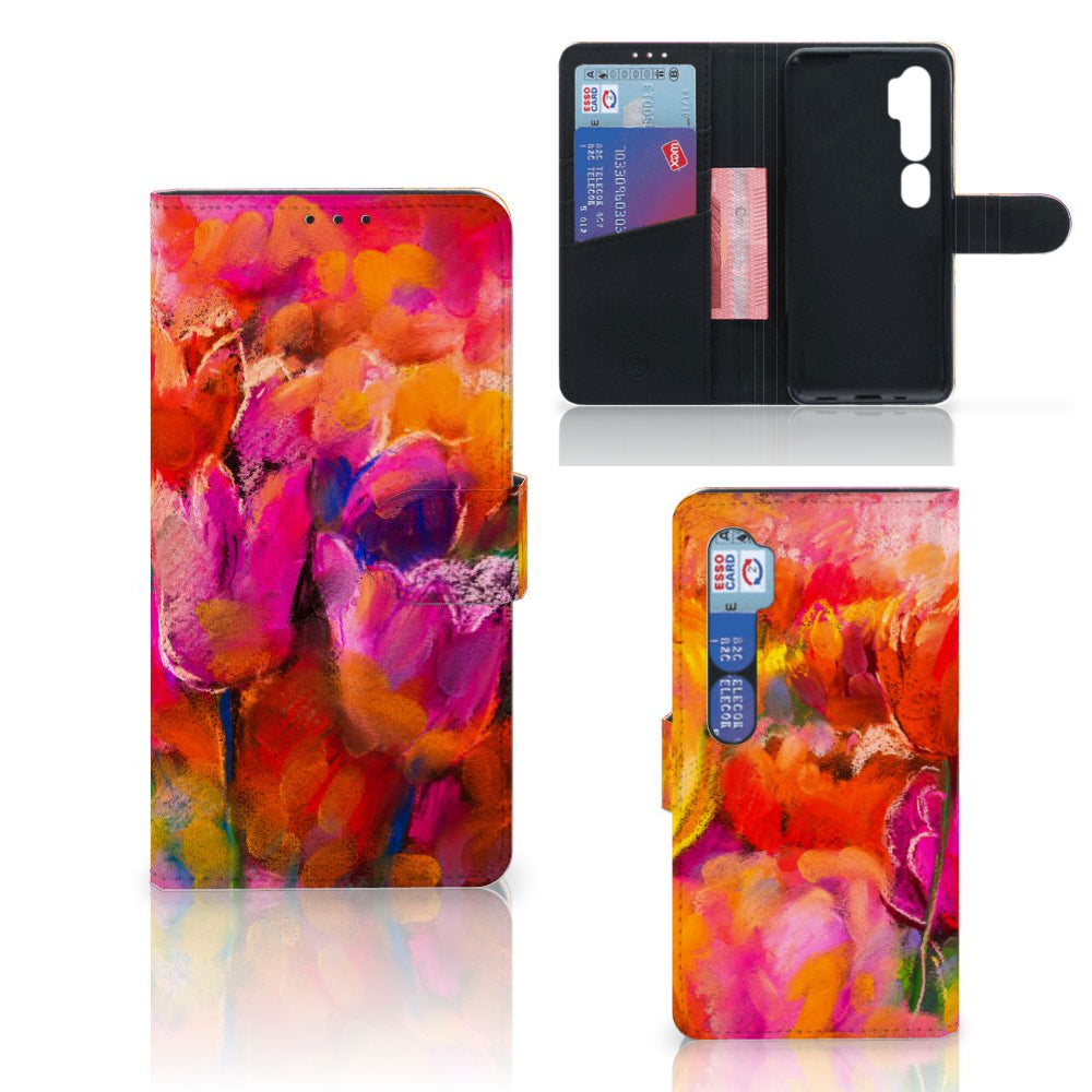 Hoesje Xiaomi Mi Note 10 Pro Tulips