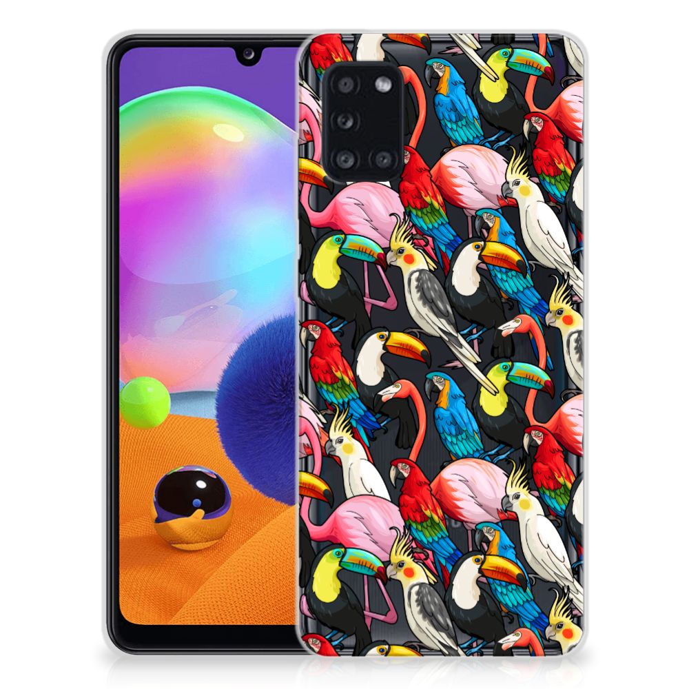 Samsung Galaxy A31 TPU Hoesje Birds B2C Telecom