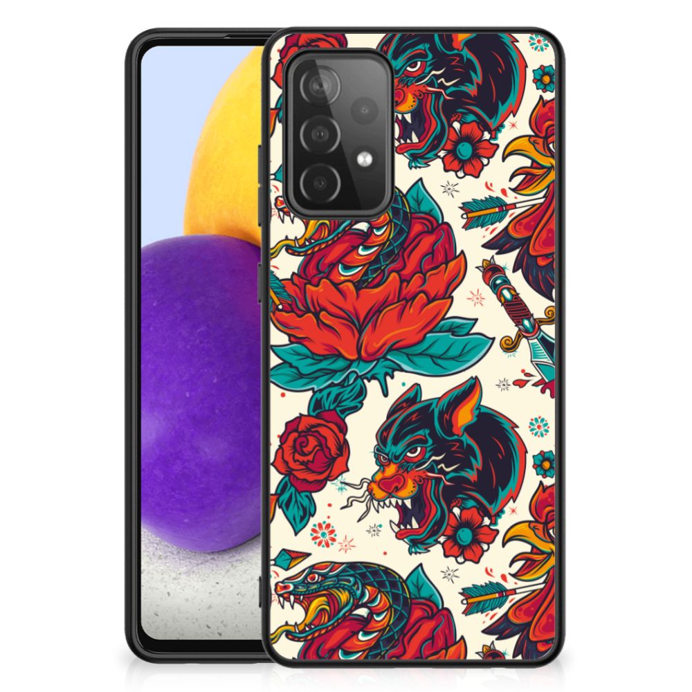 Silicone Back Case voor Samsung Galaxy A72 (5G/4G) Old Skool B2C Telecom