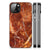 Apple iPhone 13/14 Marmeren Print Telefoonhoesje Marmer Bruin