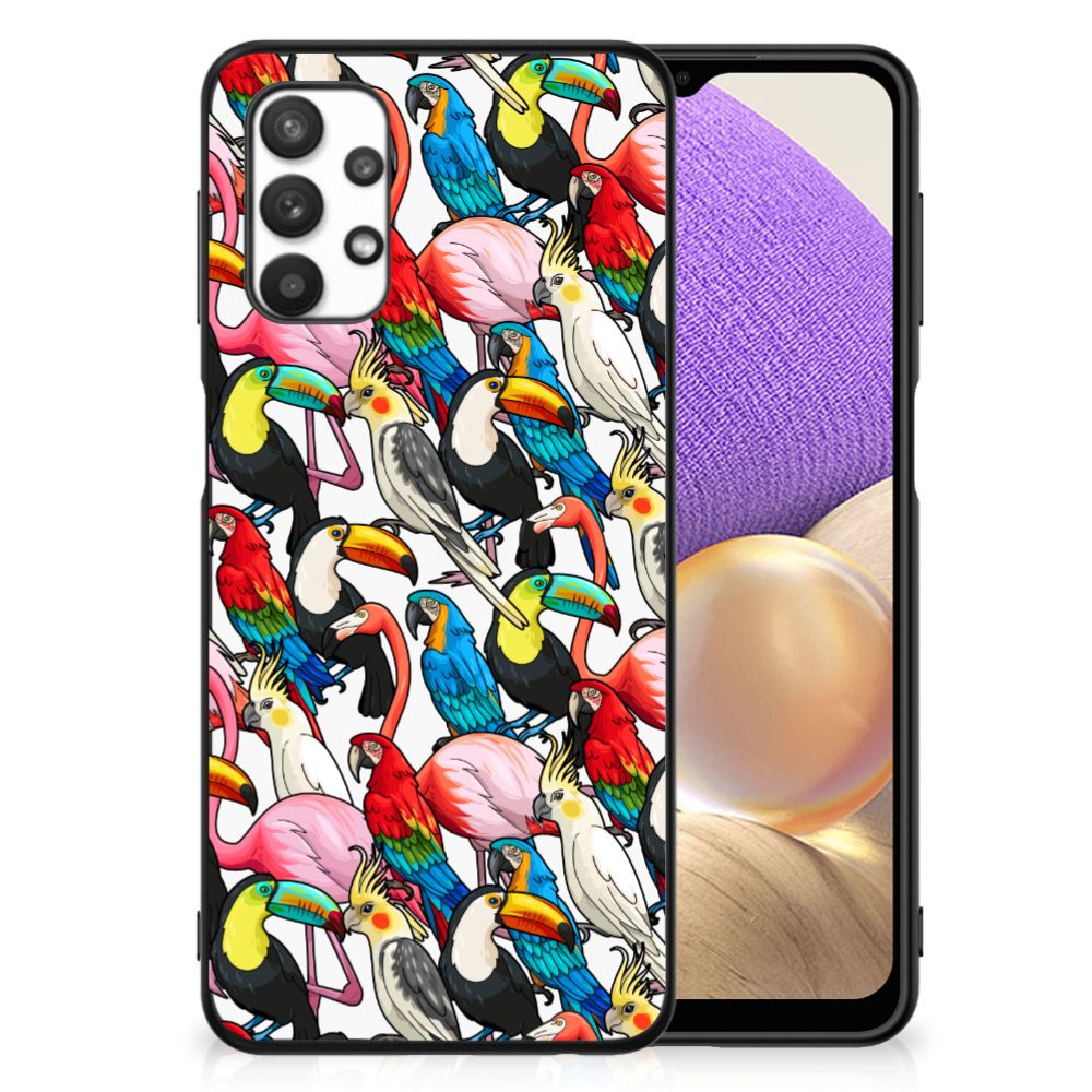 Samsung Galaxy A32 5G Dierenprint Telefoonhoesje Birds B2C Telecom
