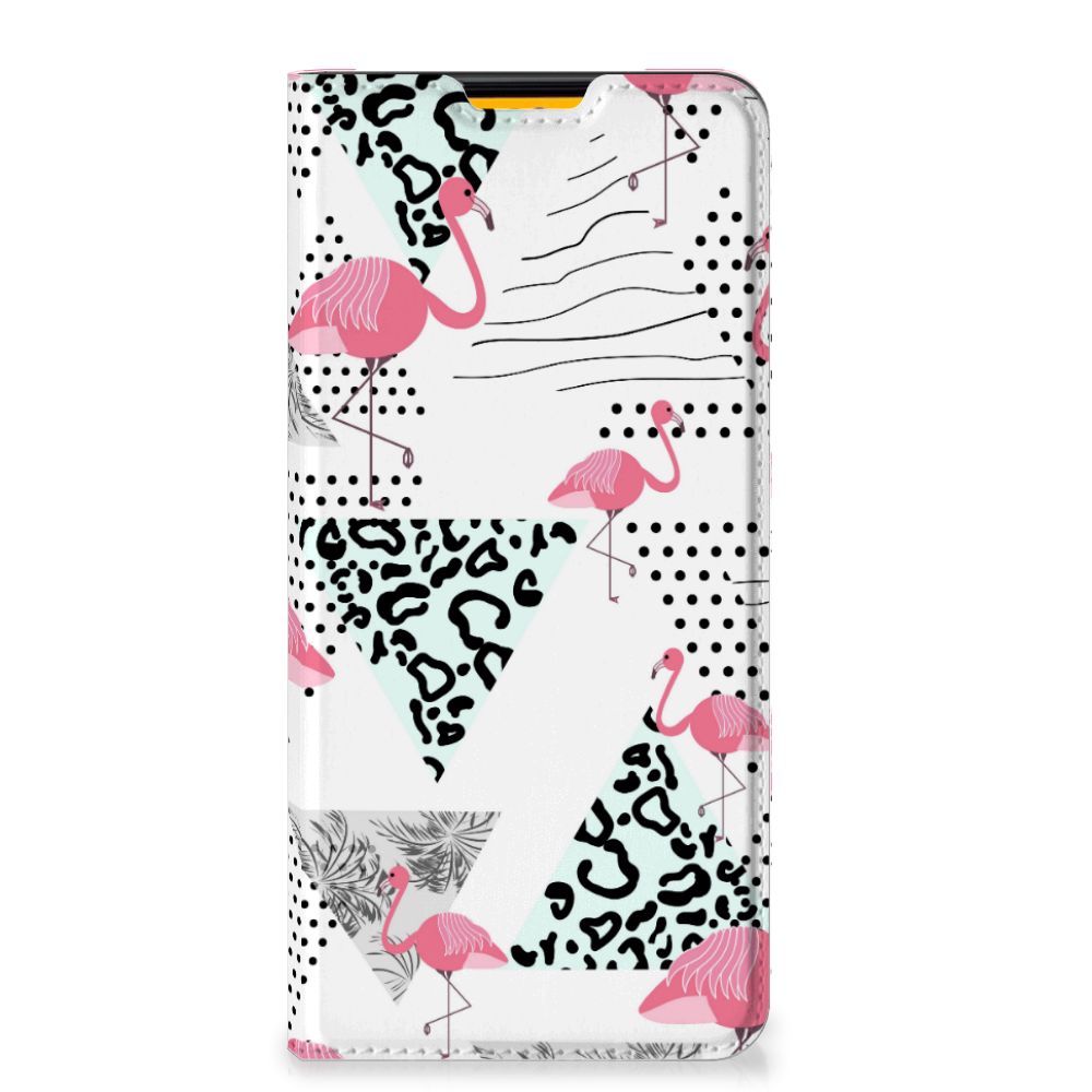 Samsung Galaxy M52 Hoesje maken Flamingo Triangle - B2C Telecom
