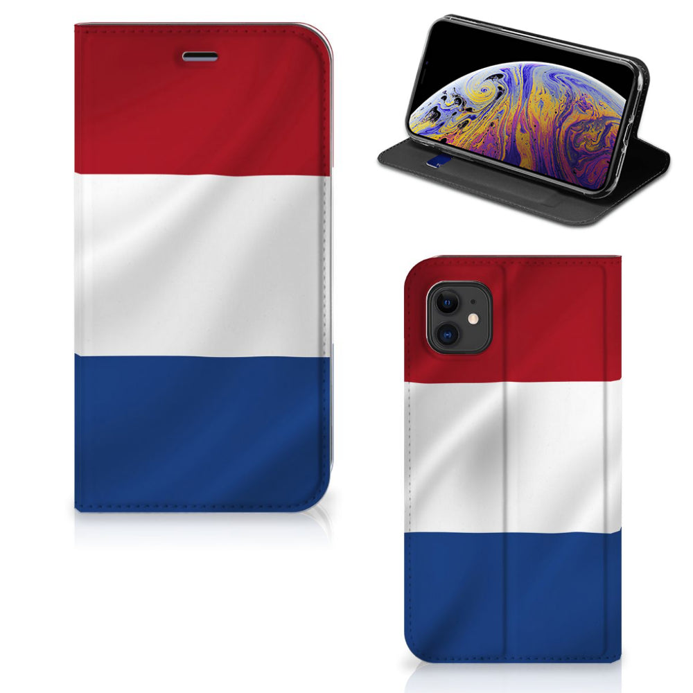 Apple iPhone 11 Standcase Nederlandse Vlag