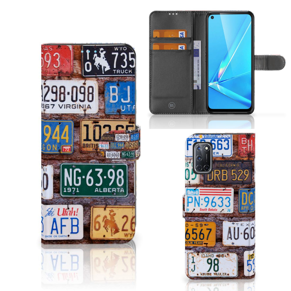 OPPO A72 | OPPO A52 Telefoonhoesje met foto Kentekenplaten