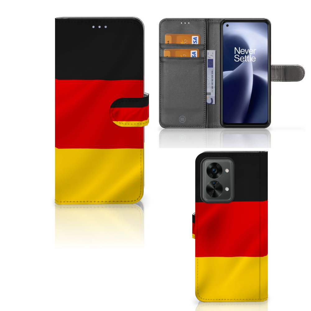 OnePlus Nord 2T Bookstyle Case Duitsland