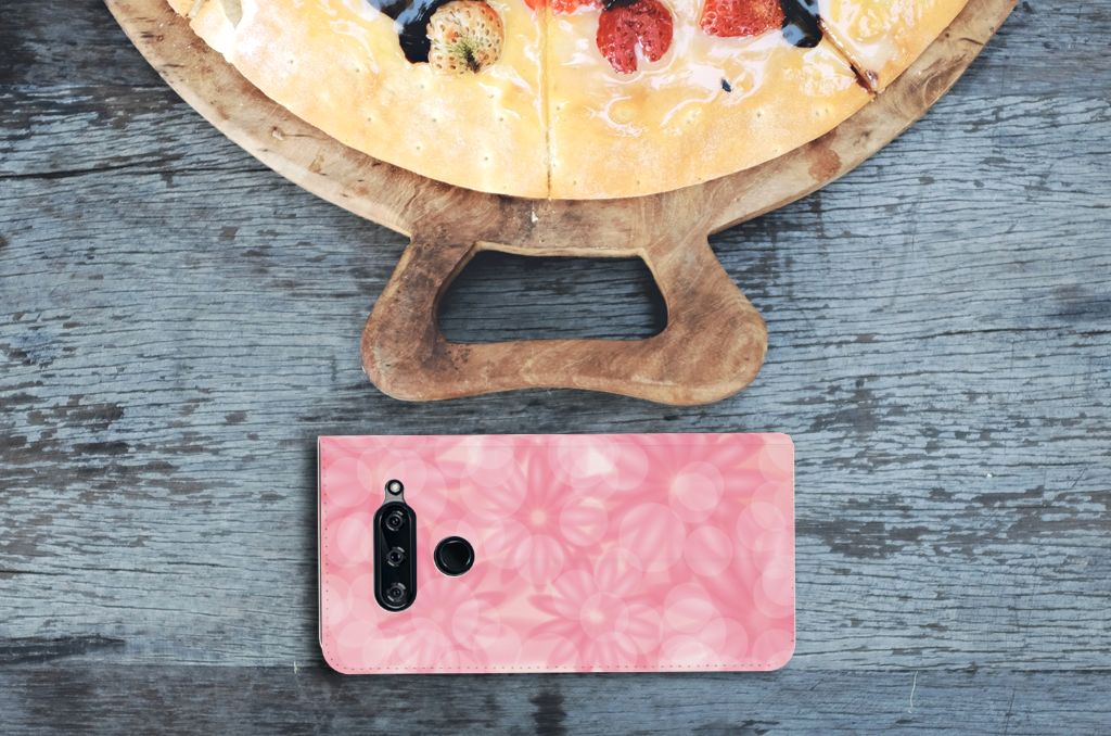 LG V40 Thinq Smart Cover Spring Flowers
