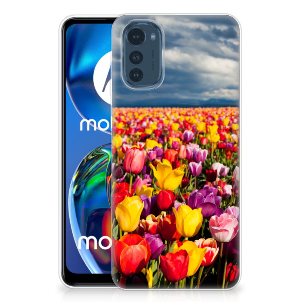 Motorola Moto E32/E32s TPU Case Tulpen B2C Telecom