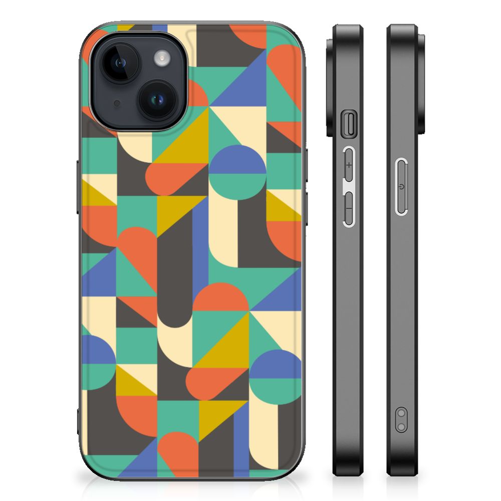 iPhone 15 Plus Back Case Funky Retro