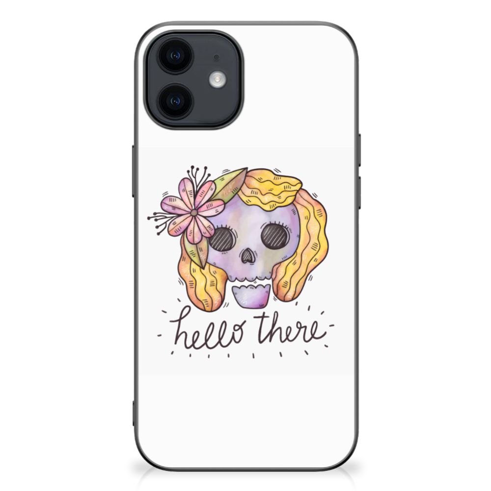 Mobiel Case iPhone 12 Pro | 12 (6.1") Boho Skull