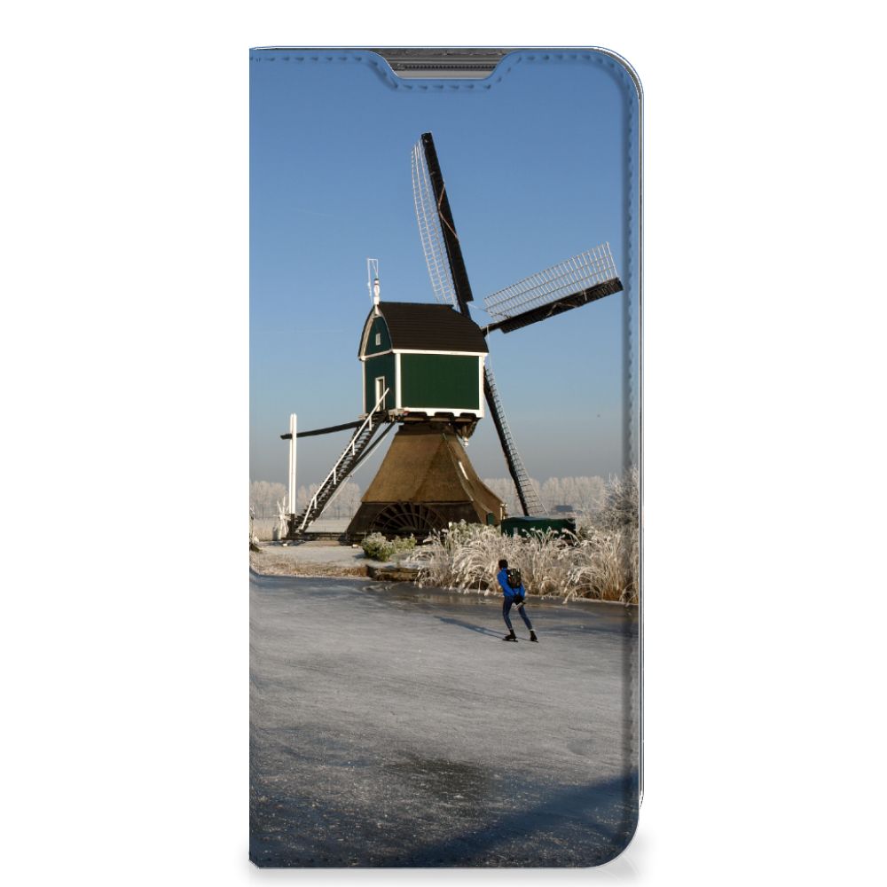 OPPO A96 | A76 Book Cover Schaatsers - B2C Telecom