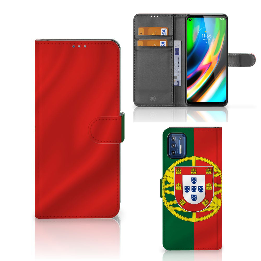 Motorola Moto G9 Plus Bookstyle Case Portugal
