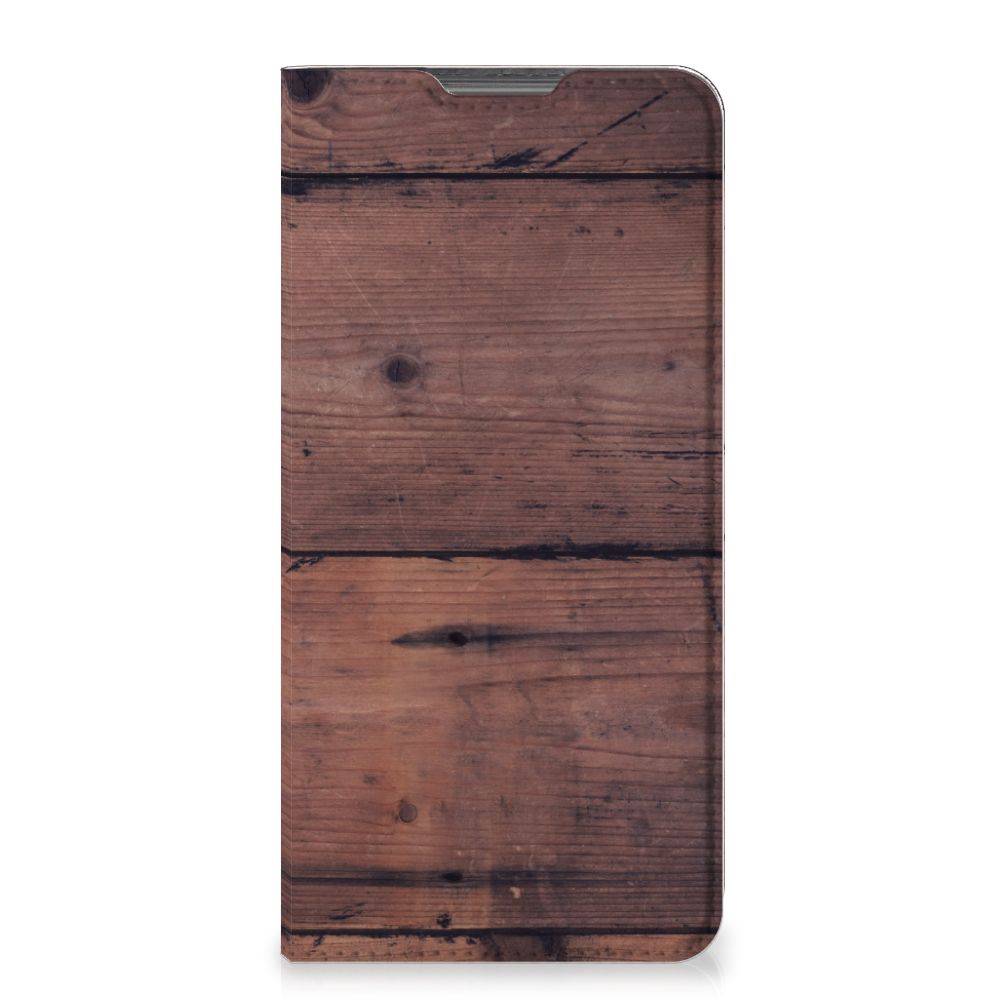Motorola Moto G52 | Moto G82 Book Wallet Case Old Wood - B2C Telecom