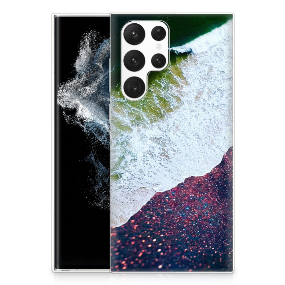 Samsung Galaxy S22 Ultra TPU Hoesje Sea in Space B2C Telecom