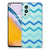 OnePlus Nord 2 5G TPU bumper Zigzag Blauw