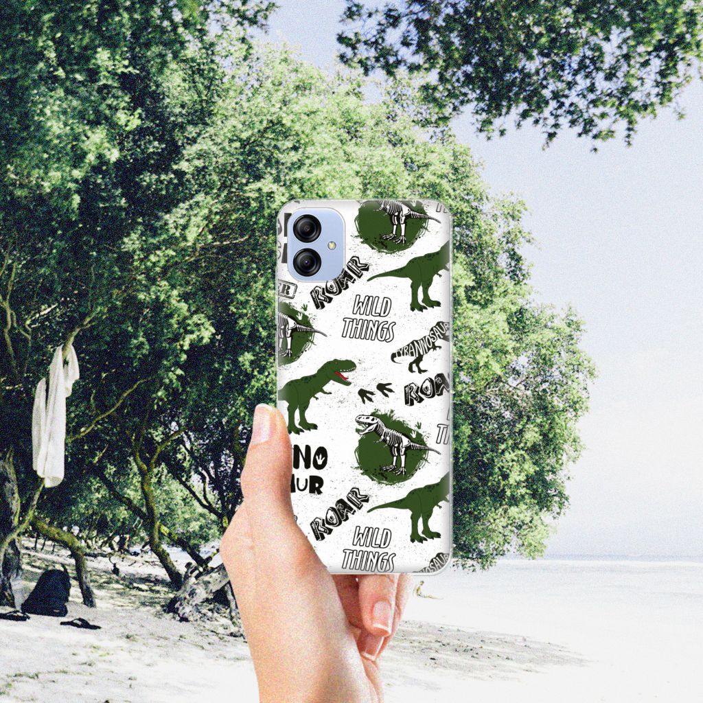 TPU Hoesje voor Samsung Galaxy A04e Dinosaurus B2C Telecom