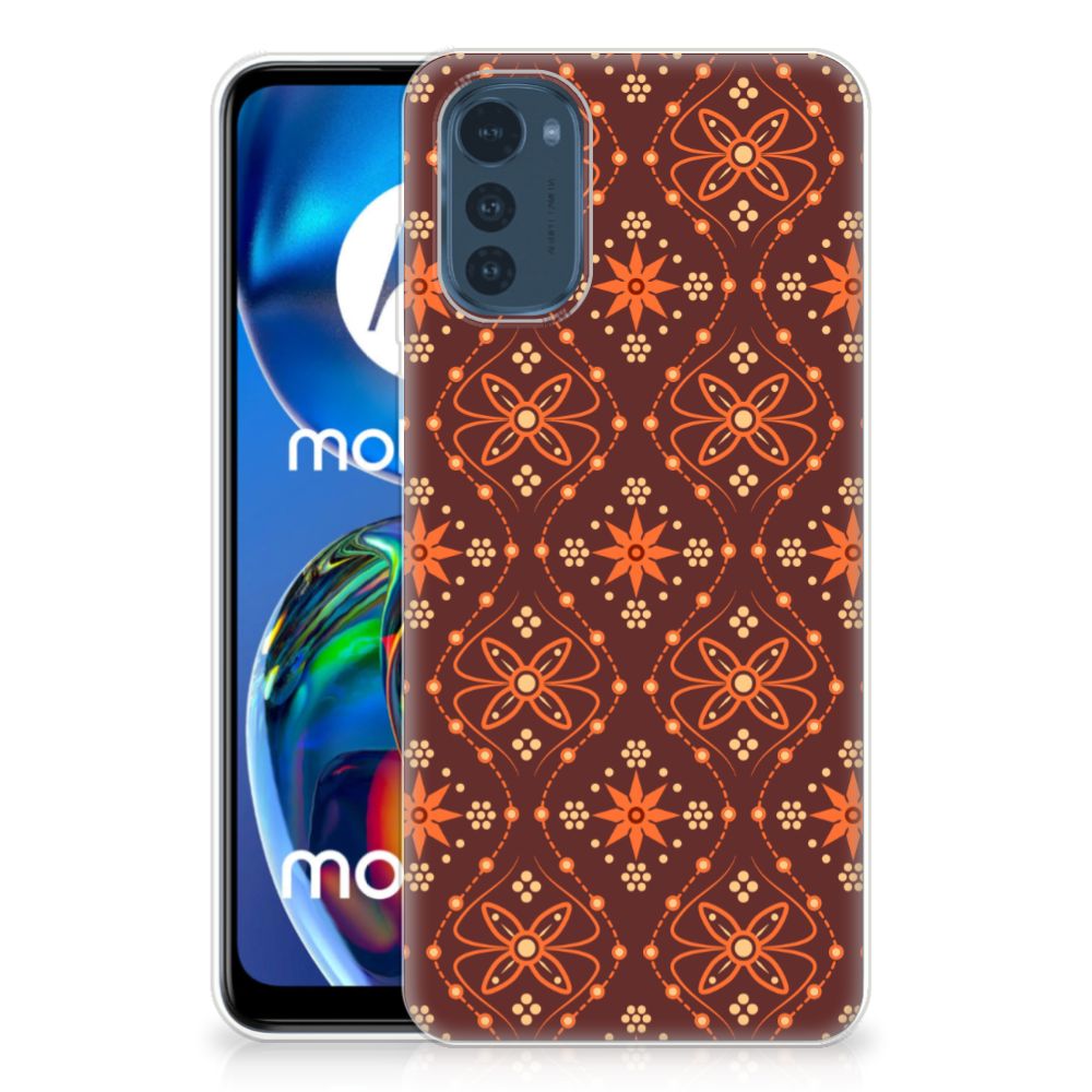 Motorola Moto E32/E32s TPU bumper Batik Brown B2C Telecom
