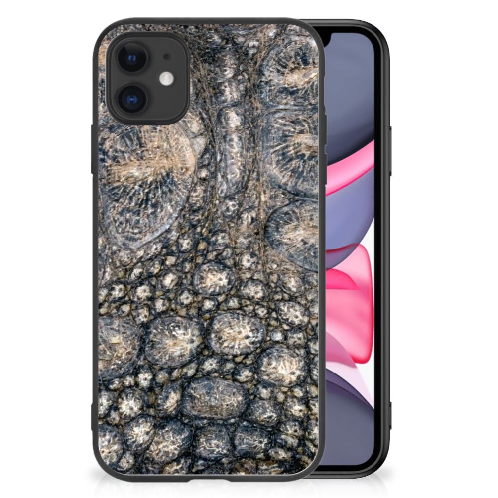 iPhone 11 Dierenprint Telefoonhoesje Krokodillenprint B2C Telecom