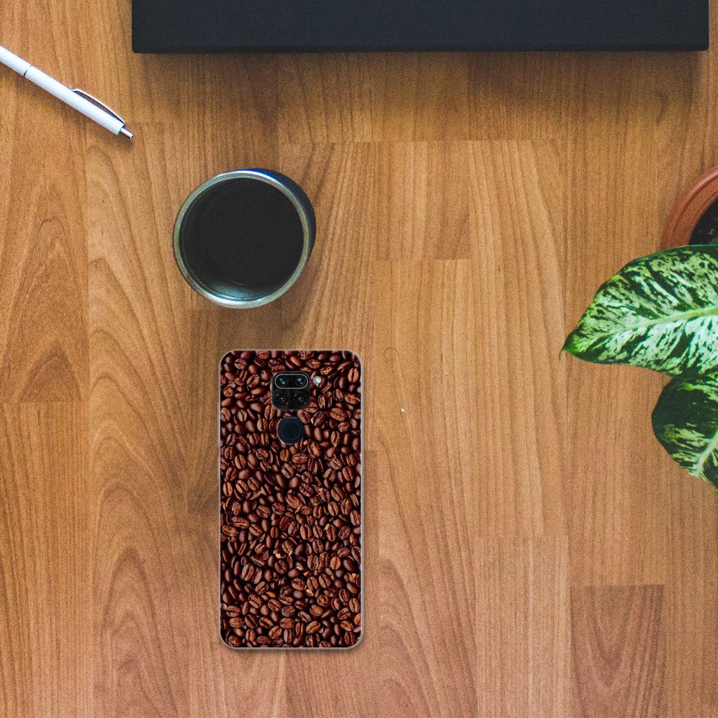 Xiaomi Redmi Note9 Siliconen Case Koffiebonen B2C Telecom