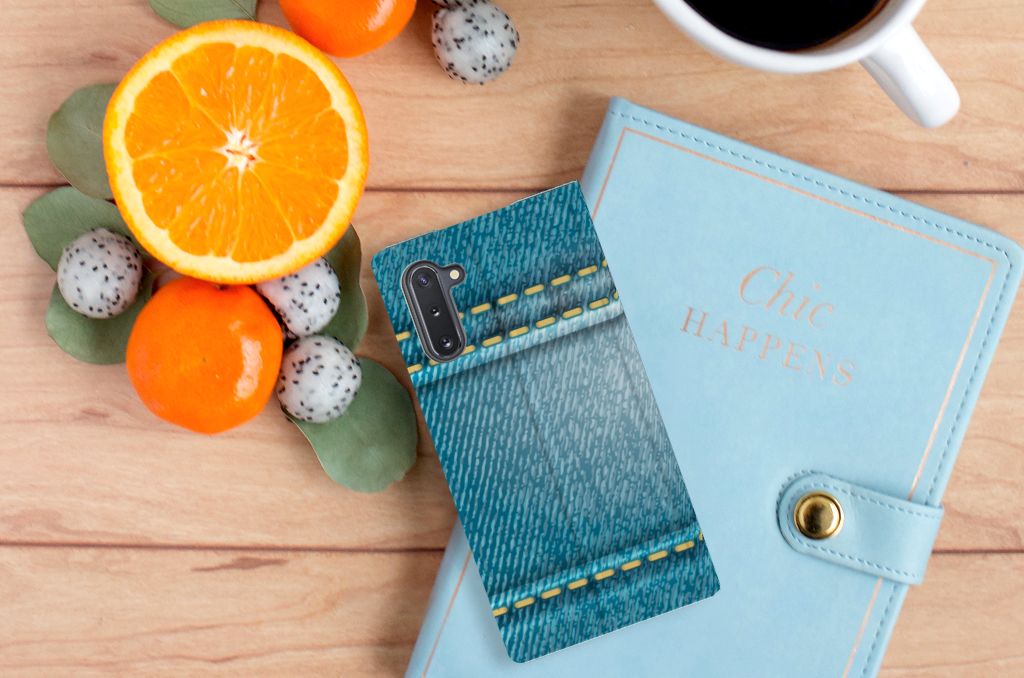 Samsung Galaxy Note 10 Hippe Standcase Jeans