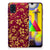 Samsung Galaxy M31 TPU Case Gouden Bloemen B2C Telecom