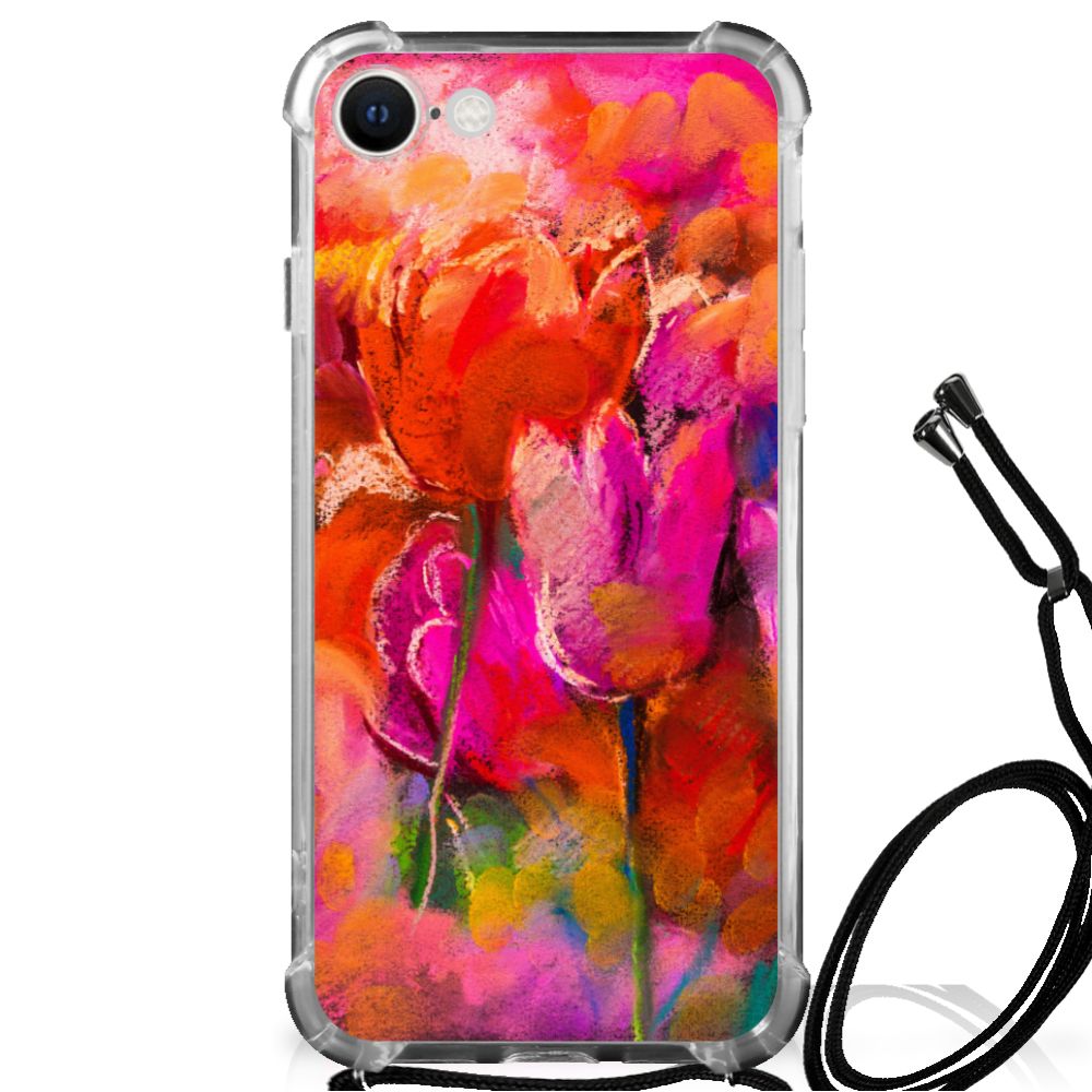 Back Cover iPhone SE 2022 | 2020 | 8 | 7 Tulips