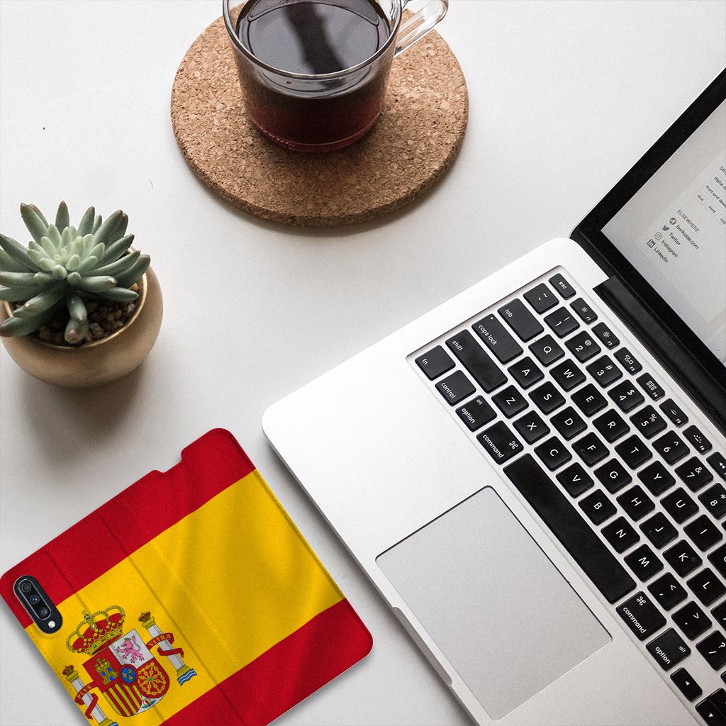 Samsung Galaxy A70 Standcase Spanje