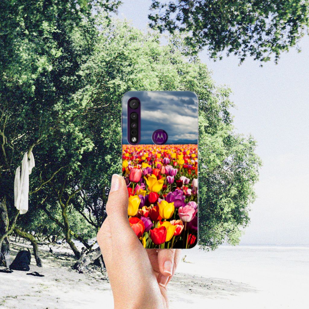 Motorola One Macro TPU Case Tulpen B2C Telecom