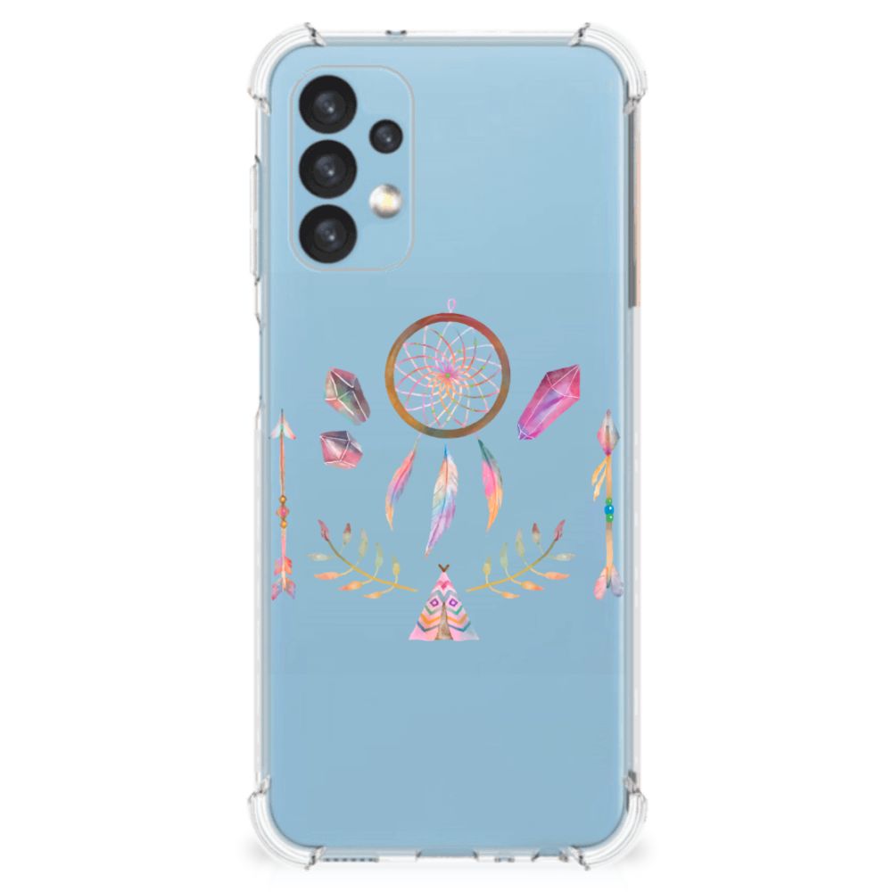 Samsung Galaxy A13 (4G) Stevig Bumper Hoesje Boho Dreamcatcher B2C Telecom