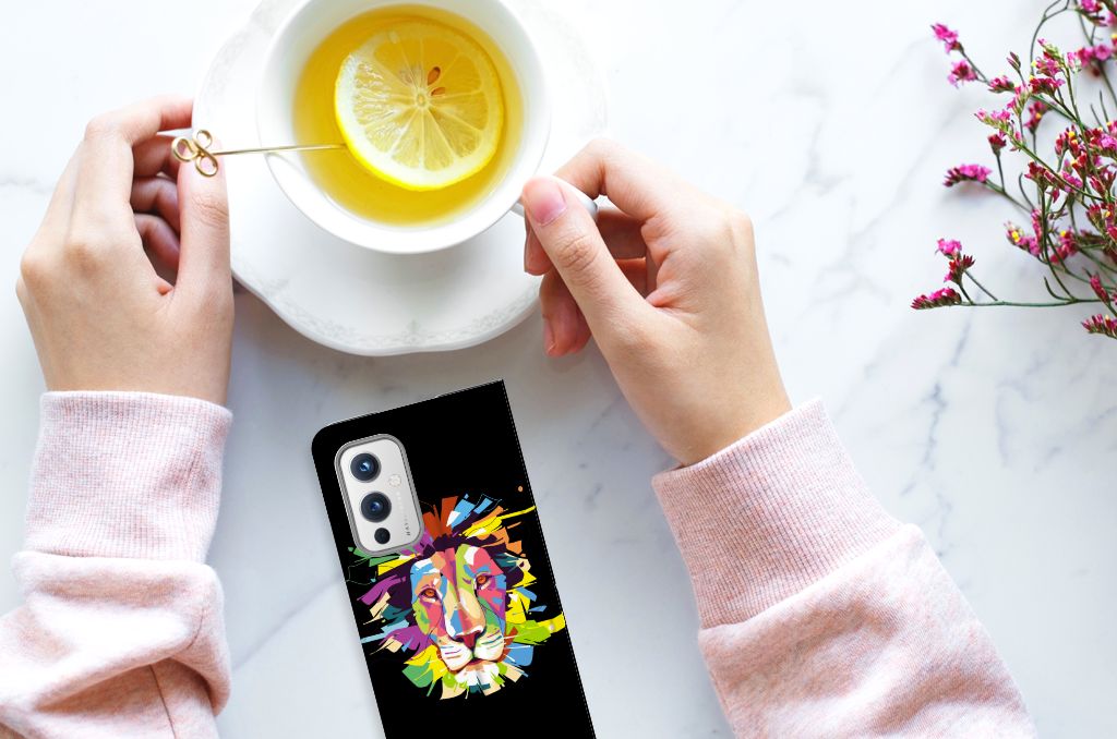 OnePlus 9 Magnet Case Lion Color - B2C Telecom