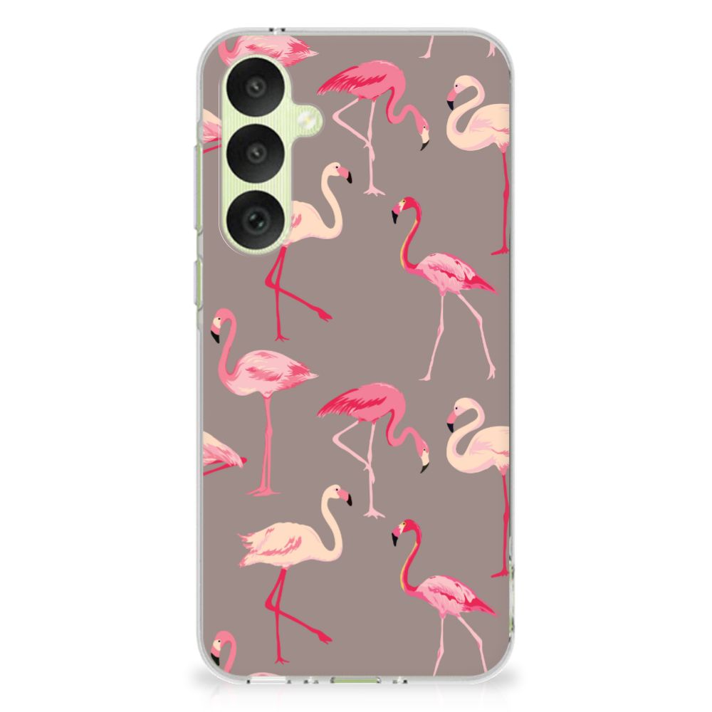 Samsung Galaxy A35 TPU Hoesje Flamingo