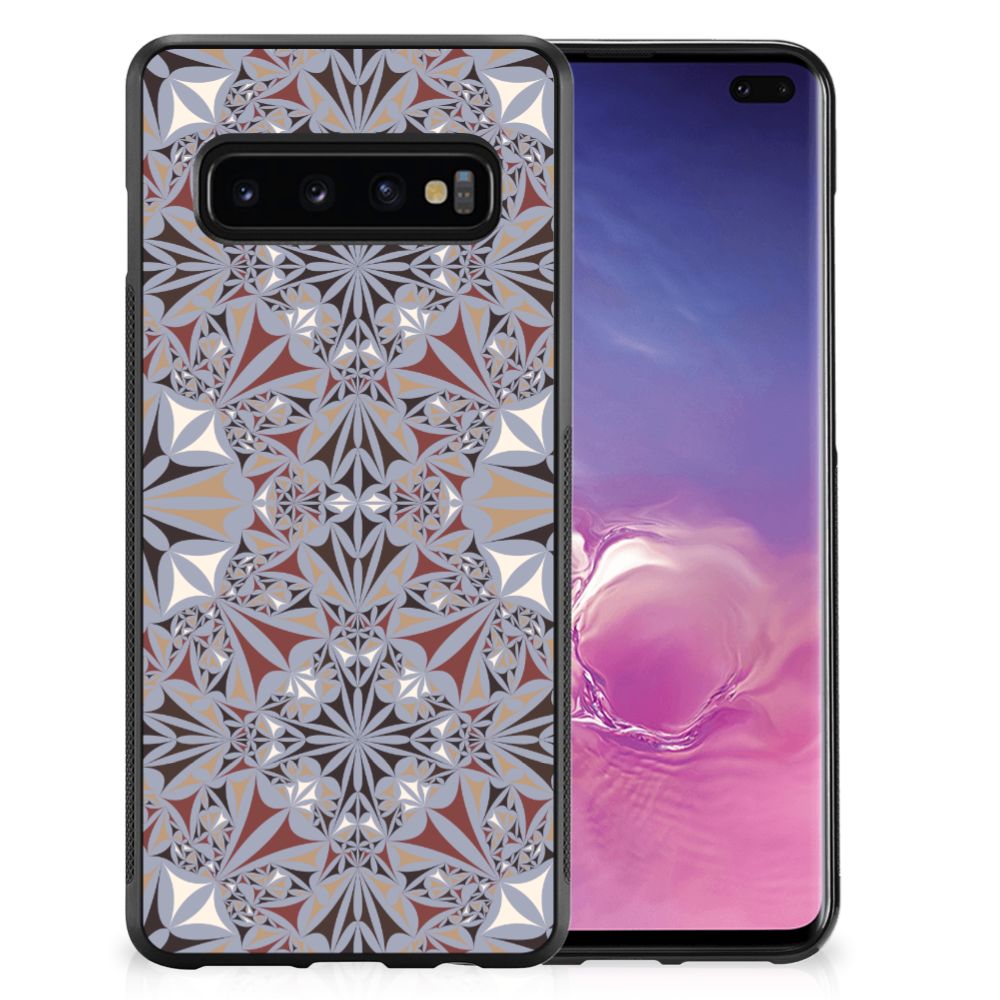 Samsung Galaxy S10+ Gripcase Flower Tiles