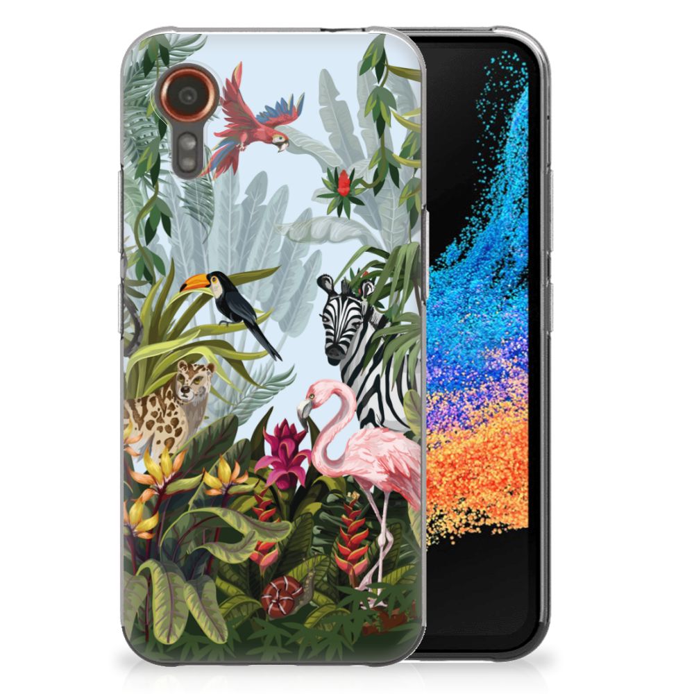 TPU Hoesje voor Samsung Galaxy Xcover 7 Jungle