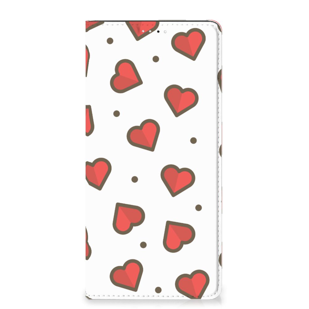 Samsung Galaxy A33 5G Hoesje met Magneet Hearts