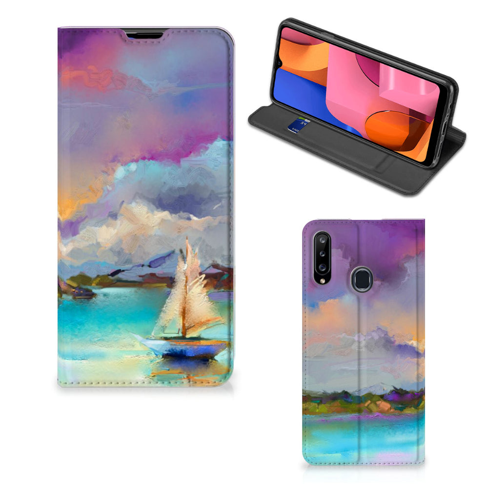 Bookcase Samsung Galaxy A20s Boat