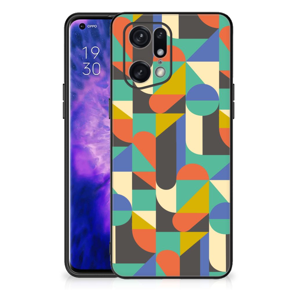 OPPO Find X5 Pro Back Case Funky Retro B2C Telecom