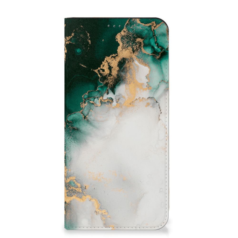 Standcase voor Fairphone 5 Marmer Groen