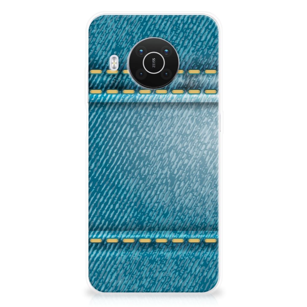Nokia X10 | X20 Silicone Back Cover Jeans B2C Telecom