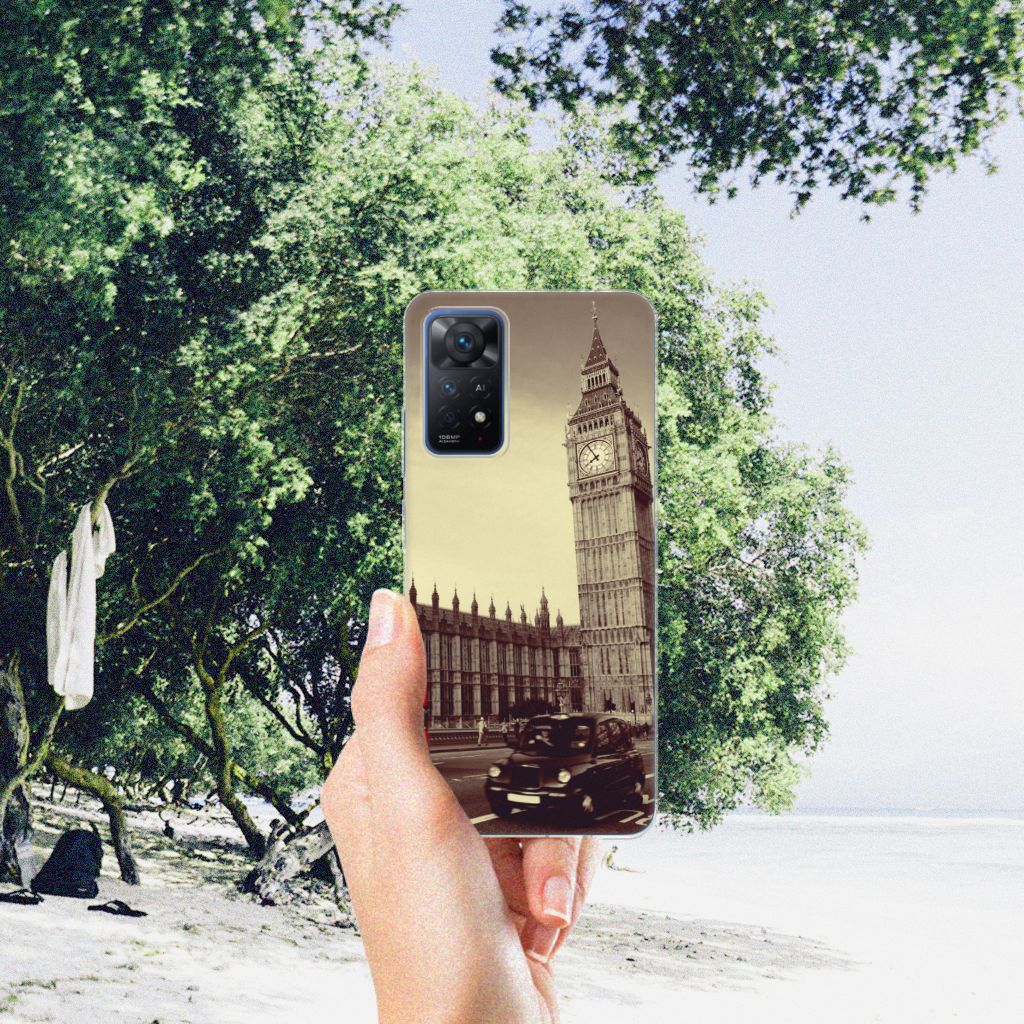 Xiaomi Redmi Note 11 Pro 5G Siliconen Back Cover Londen B2C Telecom