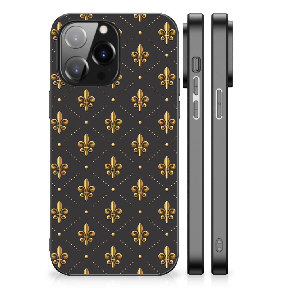iPhone 14 Pro Max Back Case Franse Lelie