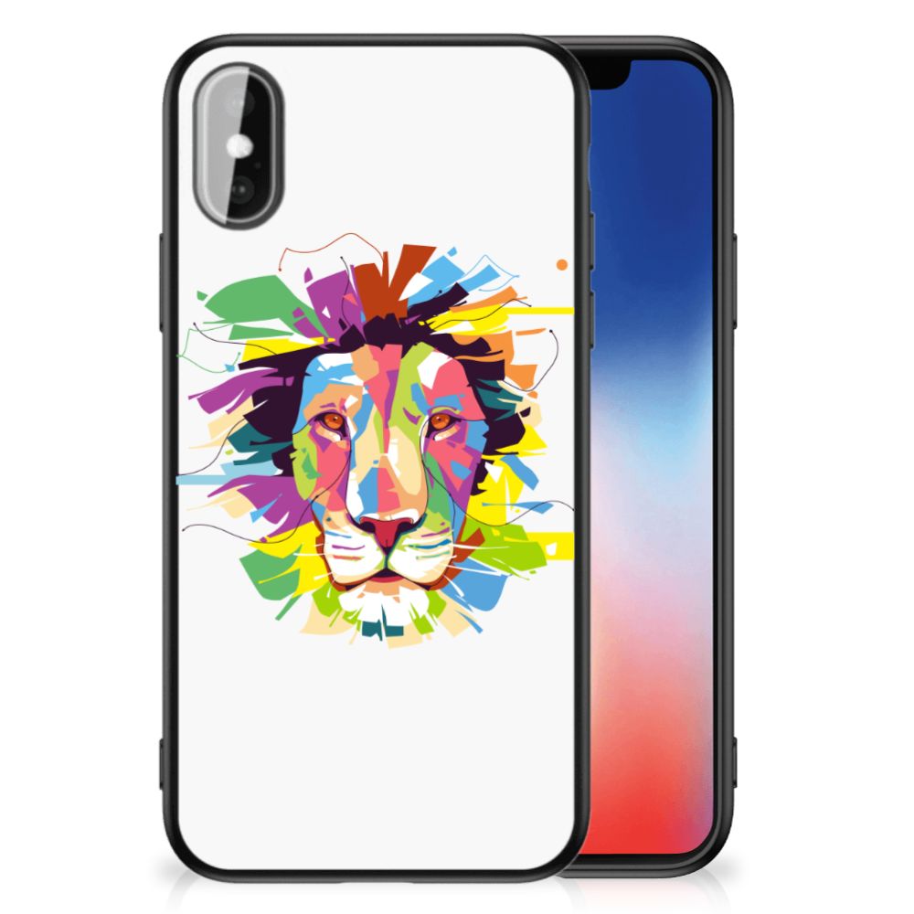 iPhone X | Xs Hoesje Lion Color