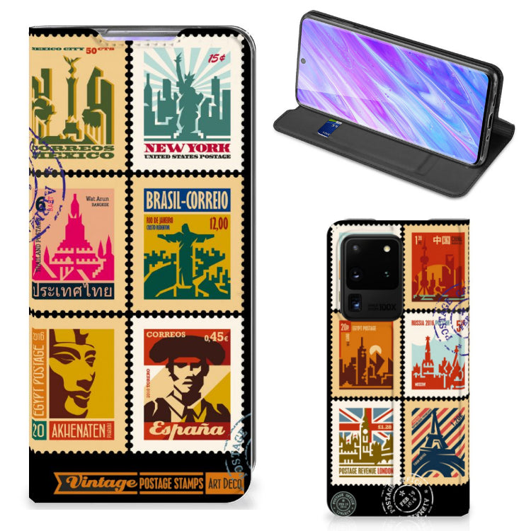 Samsung Galaxy S20 Ultra Book Cover Postzegels