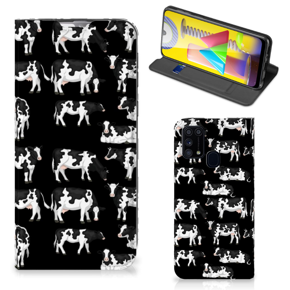 Samsung Galaxy M31 Hoesje maken Koetjes - B2C Telecom